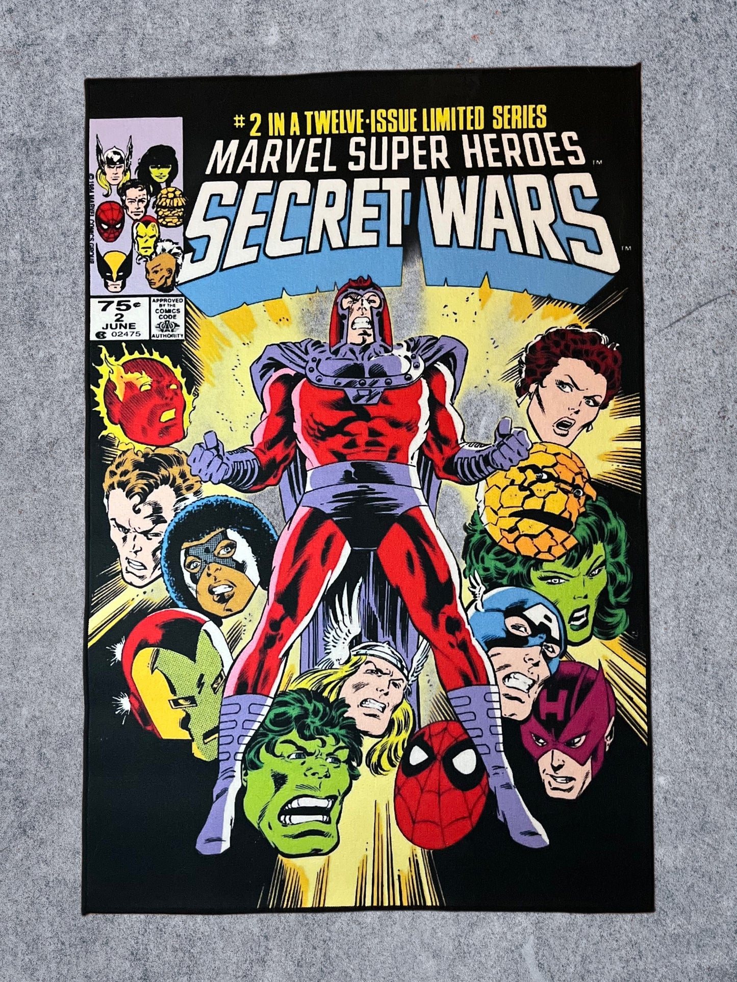 Magneto Secret Wars Rug